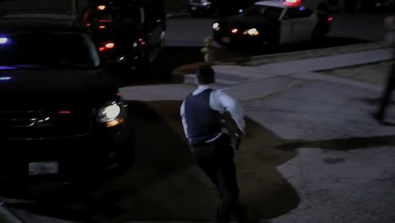 He's running!