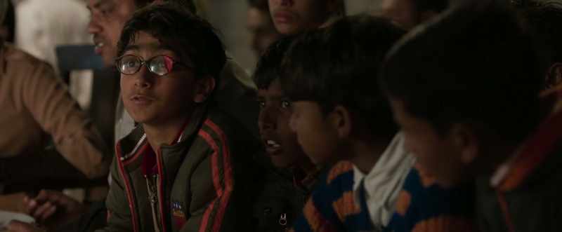 He's saying why didn't your parent's teach you Punjabi?