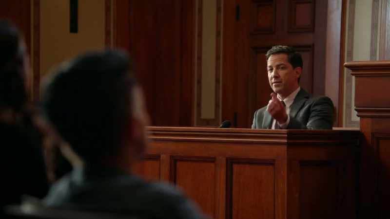 He's sitting right over there. - Objection. Your Honor