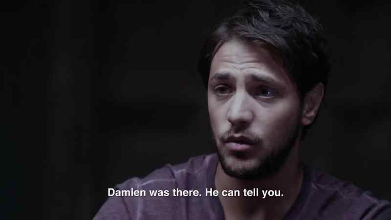 He's talking about Damien
