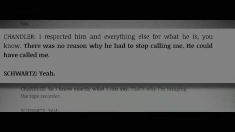 He's talking about how he's furious that Michael has stop phoning him
