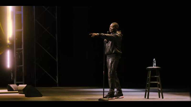 He's the wild man of comedy