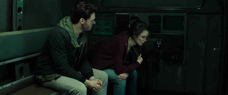 He's trapped. - He told us to wait here