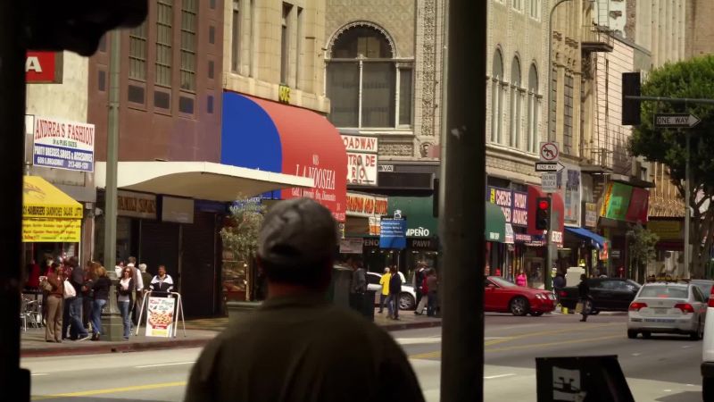 He's turning onto Broadway