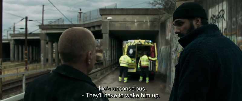 He's unconscious. - They'll have to wake him up