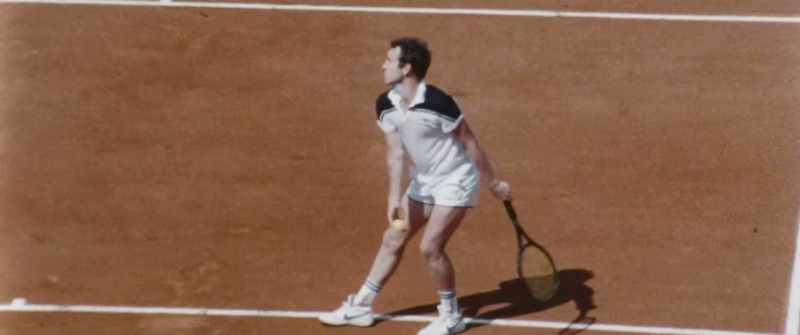 He's up two sets, 6-3, 6-2