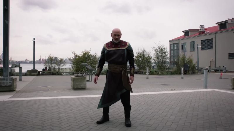 He's using something more than earth-bending powers