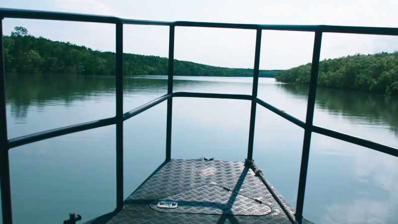 He's well aware a deceptively calm waterway