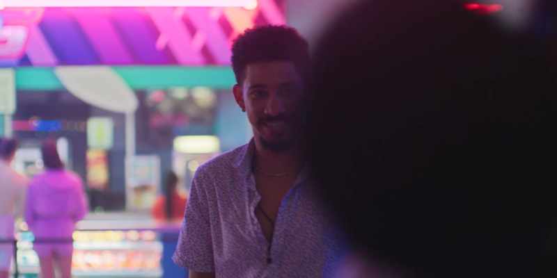 Hey, baby.[both laughing]