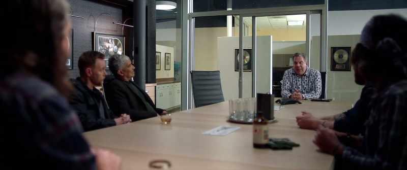 Hey, Barb! I'm here in my office with the Foo Fighters!