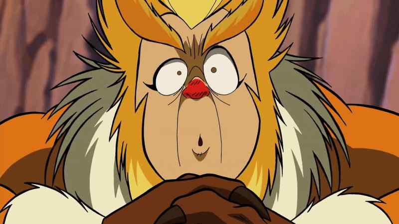 Hey! Blasted ankle-biting wolverine!