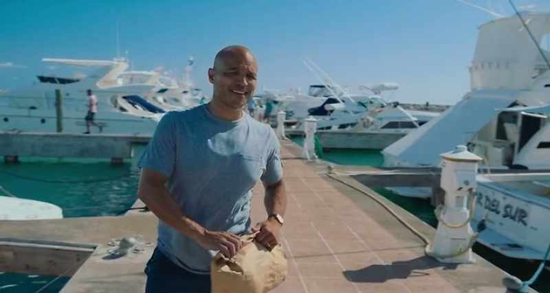 Hey, changed your mind? - Yeah, man. Whatever. Is this our boat?