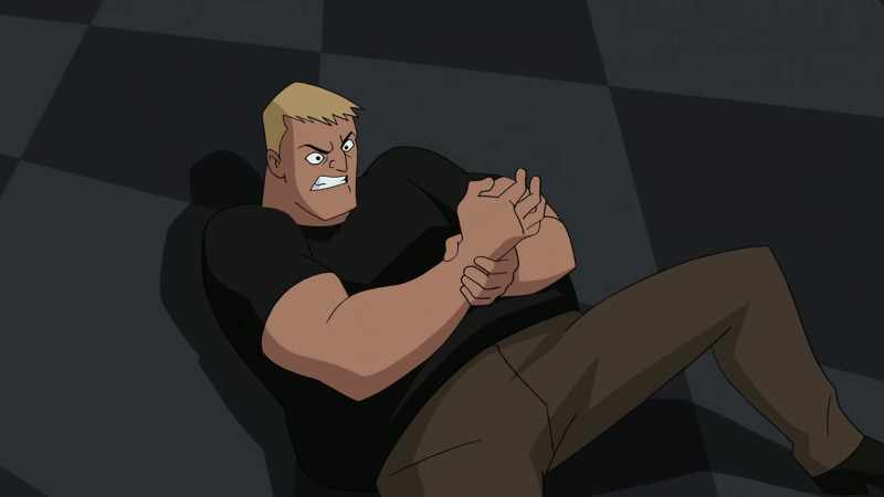 Hey, Chet, this crazy broad broke my freaking arm!