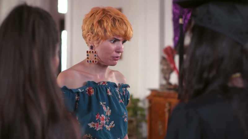 Hey, Cindy! You going to wear something crazy to the wedding?