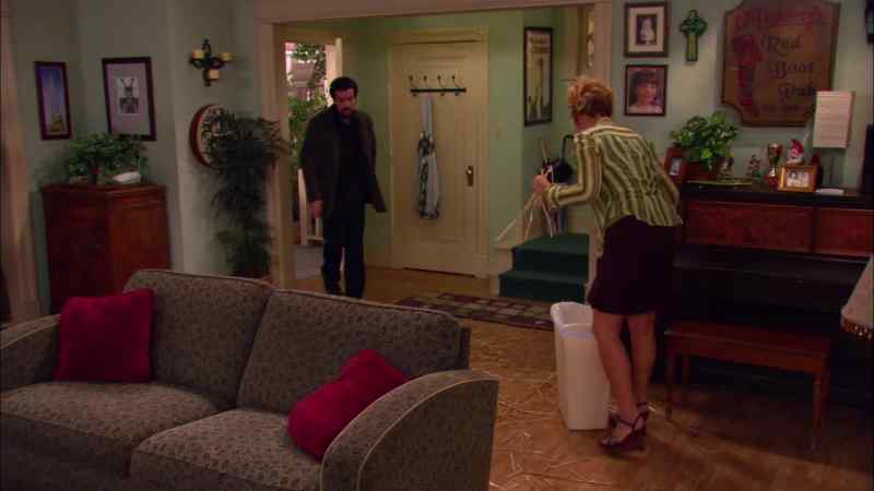 HEY, CLAUDIA. IS SEAN AROUND?