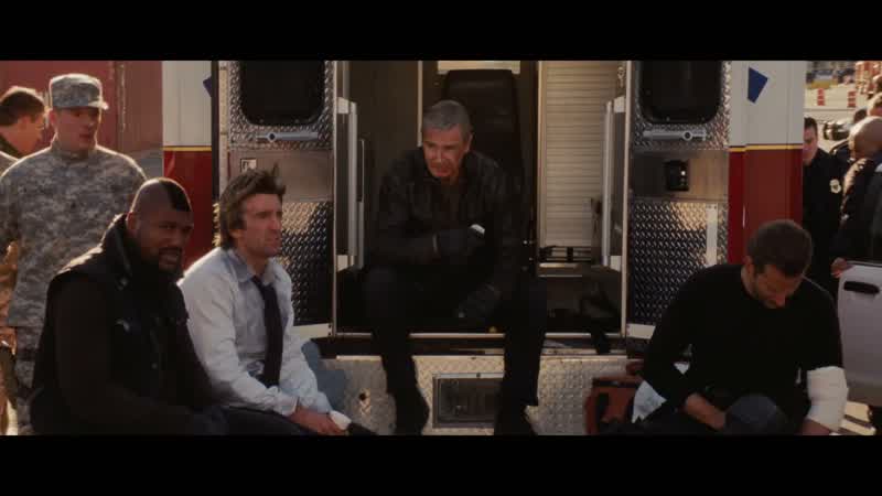 Hey. Do not touch me. Take it easy, guys. Everybody, stand down! Stand down! - Get those plates. - E