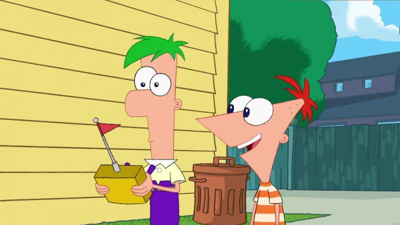 Hey Ferb where's Perry