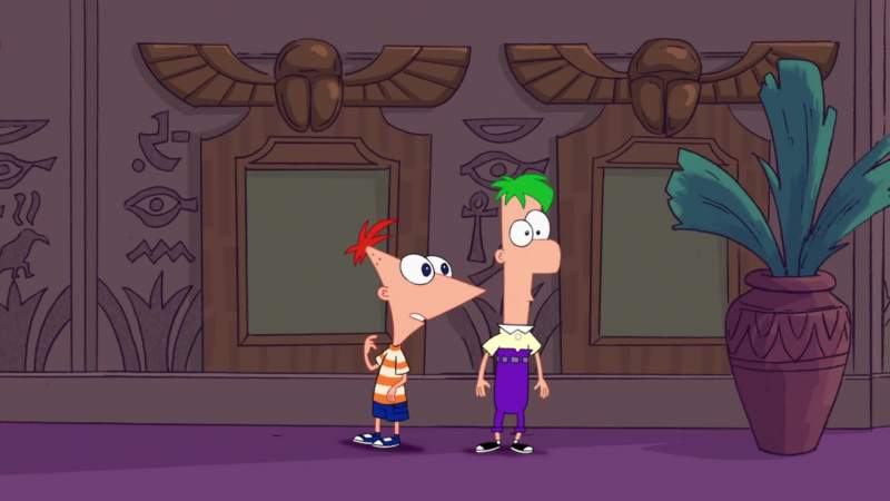 Hey Ferb where's Perry