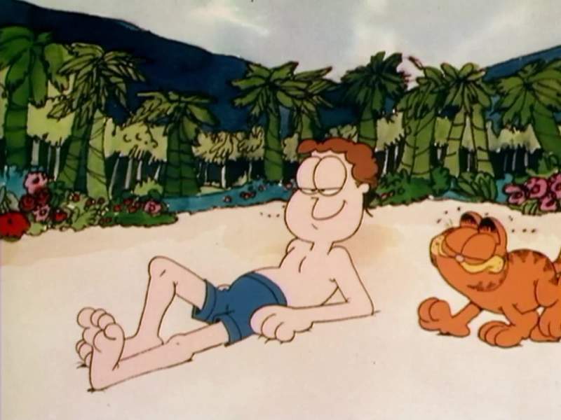 Hey Garfield have you seen Odie