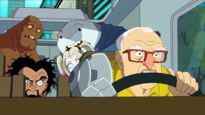 Hey! Get out of the... Ugh, you schmuck