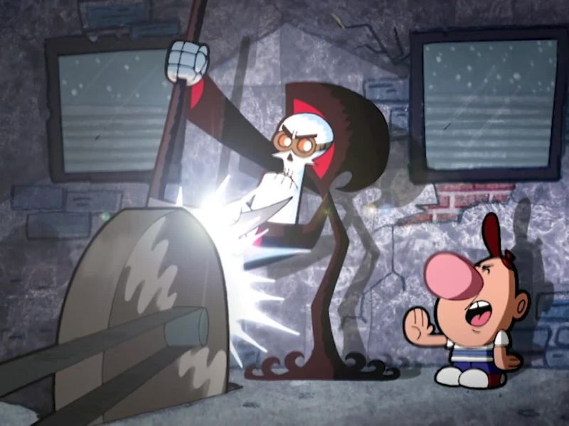 HEY, GRIM, WHATCHA DOIN'?