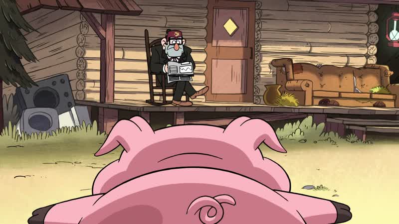 Hey, Grunkle Stan, ever kissed a pig before?