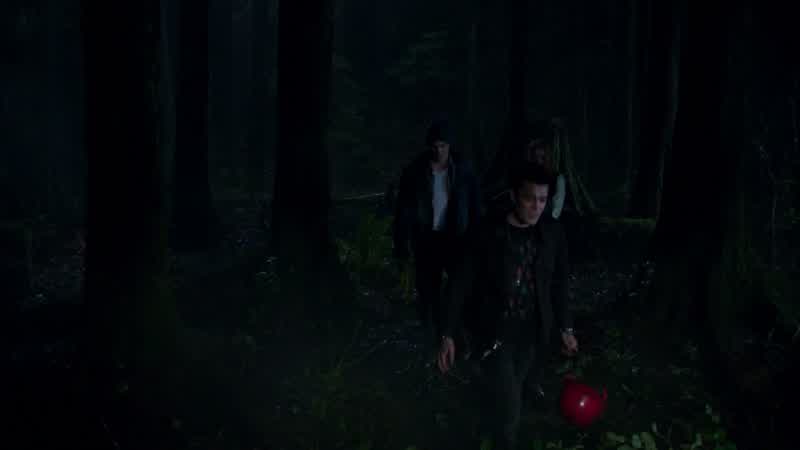 Guys... Shouldn't we put something on the grave? Like a little... Cross made out of twigs or somethi