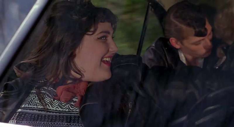 Hey Hatchet Face you think Cry Baby's got blue balls for the chick