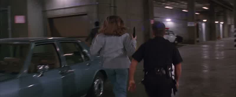 Shit It's down Hey the subway's down thereWe take the stairs Cop L A has subwaysRiggs Where you been kidMurtaugh Read something besides the funny pages