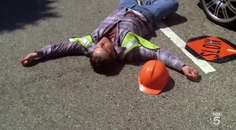 Hey, hey, hey, hey! Somebody shot him