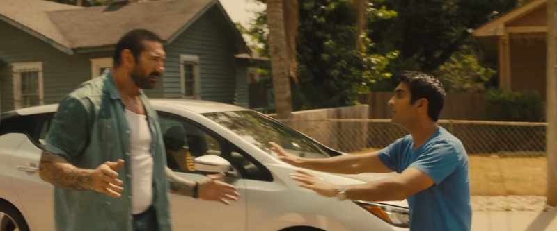 Hey, hey, hey. You cannot just leave him in my car