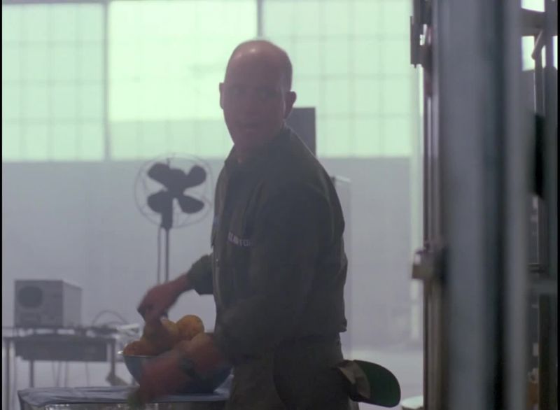 Hey. Hey, you hungry? [ Imitates Chimp ]