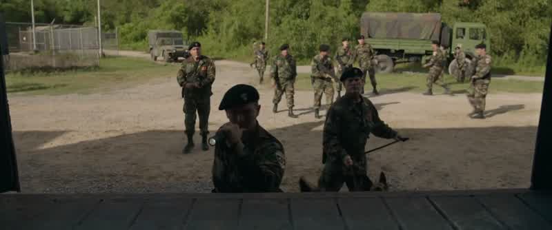 Hey! Hey! - Toss your gun. - What? Toss it, or we're fucking dead