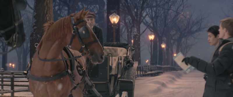 Hey, how much for a ride? -[carriage driver] I'm your man, boys