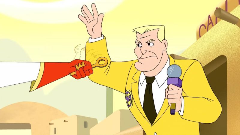 Hey, I won! Give me that key