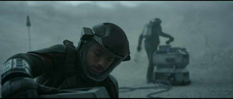 Hey, I'm gonna have to tether into your suit for some air, if that's cool