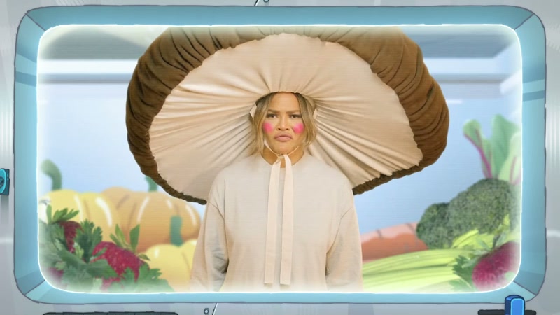 Hey, I'm not a vegetable, Bang