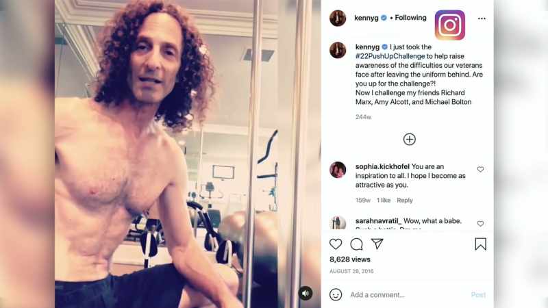 Hey, Kenny G here for the 22 push-up challenge