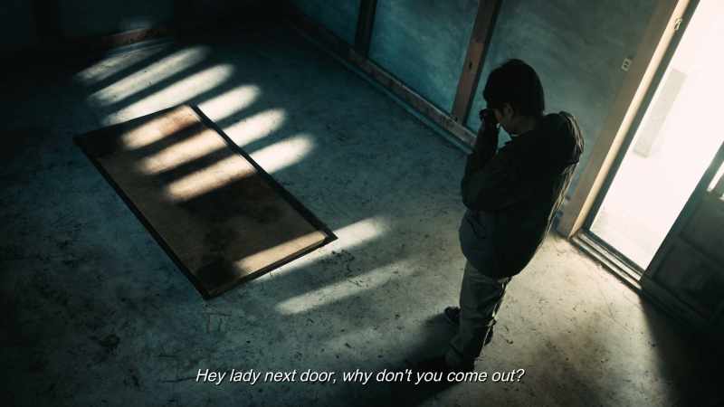 Hey lady next door, why don't you come out?