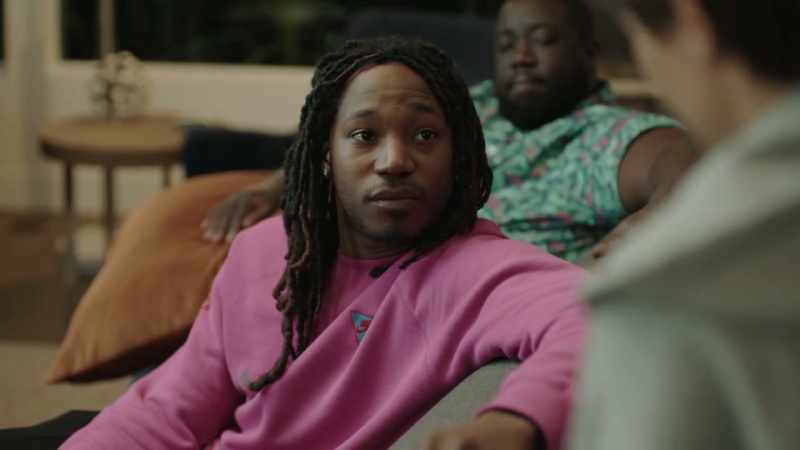 Hey, man, don't -- don't ever feel insecure