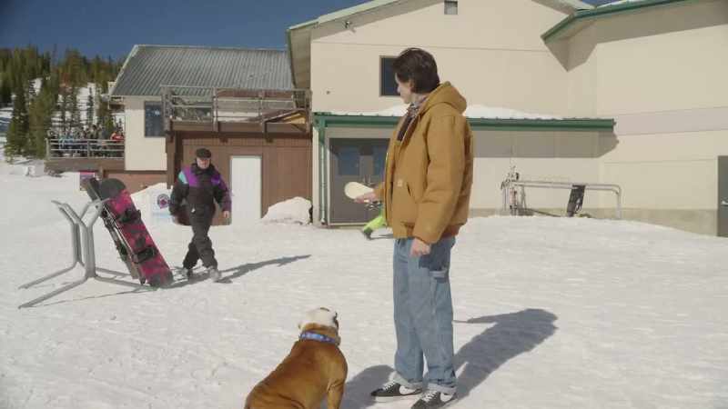 Hey, man, watch it. What's your beef with my dog?