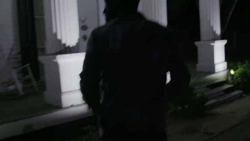 Hey, this man's supposed to be watching our back