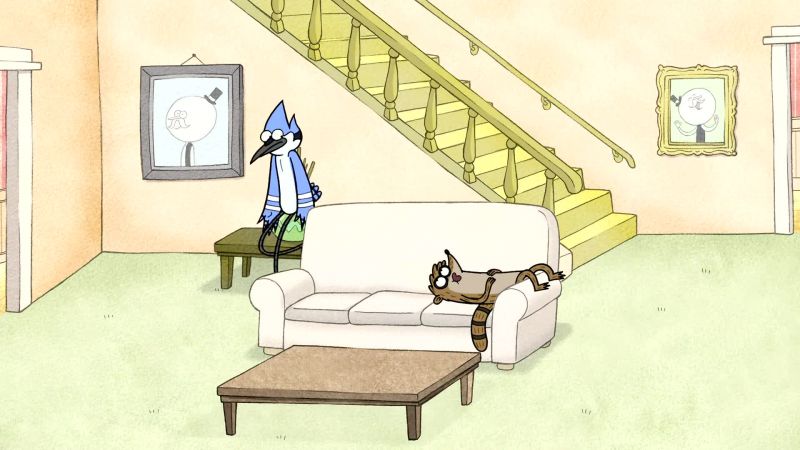 Hey, Mordecai, do me a solid and grab me a lemonade from the kitchen?