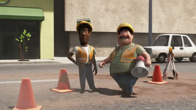 Hey good morning Mr FredricksenNeed any help thereNoYes Tell your boss over there that you boys are ruining our houseWell just to let you knowmy boss will be happy to take this whole place off your