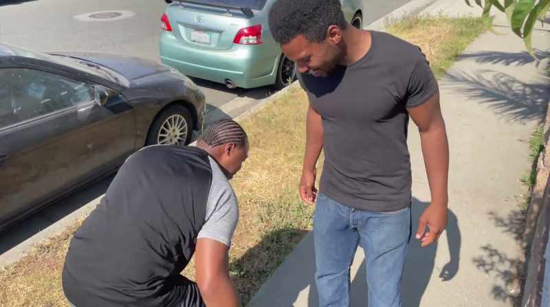Hey, but next time you walk past real nigga's like me