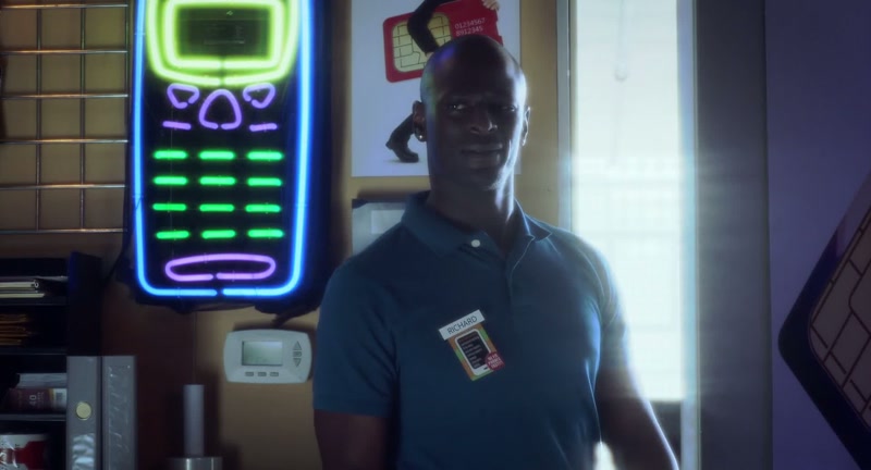 Hey, nigga. Turn this weak-ass shit off. I got a customer out here