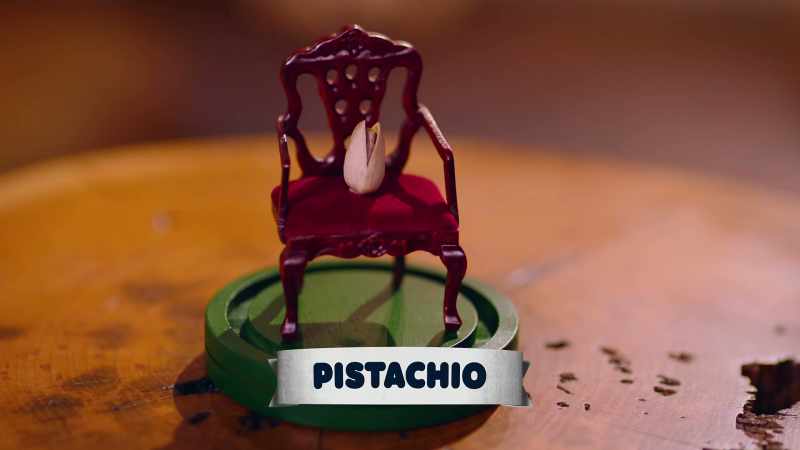 Hey-o! It's pistachio!