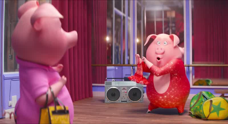 Hey porky Keep it down will yaSorry