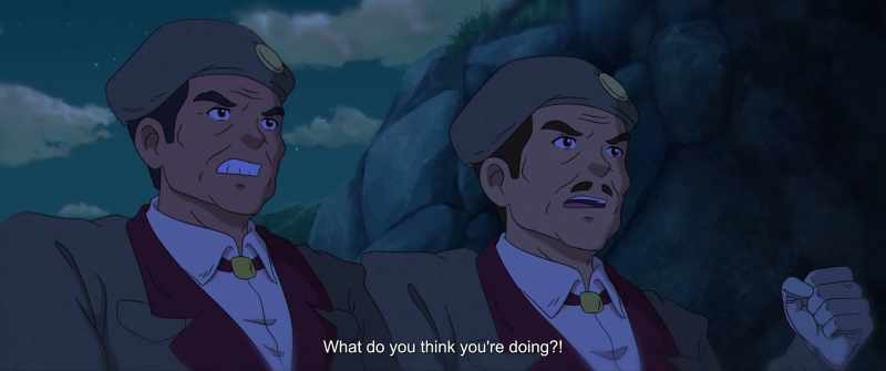 Hey, put it back down! - What do you think you're doing?