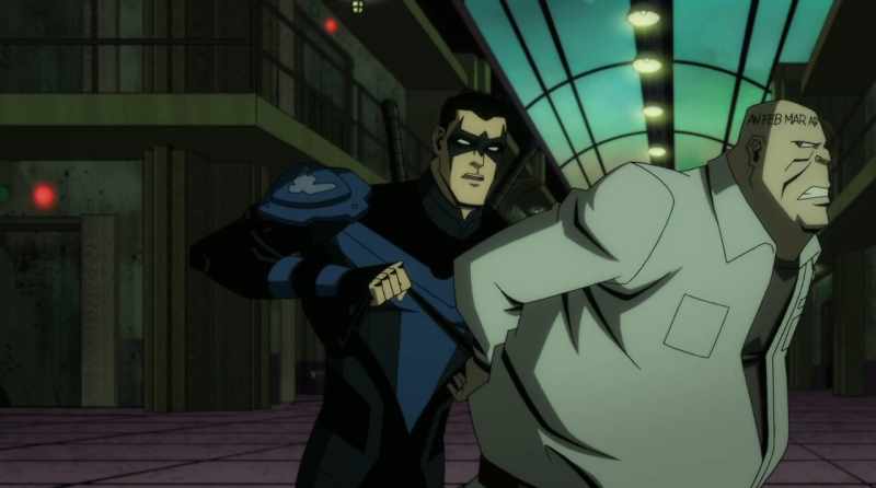 Hey Robin doesn't punch people after they go fetal